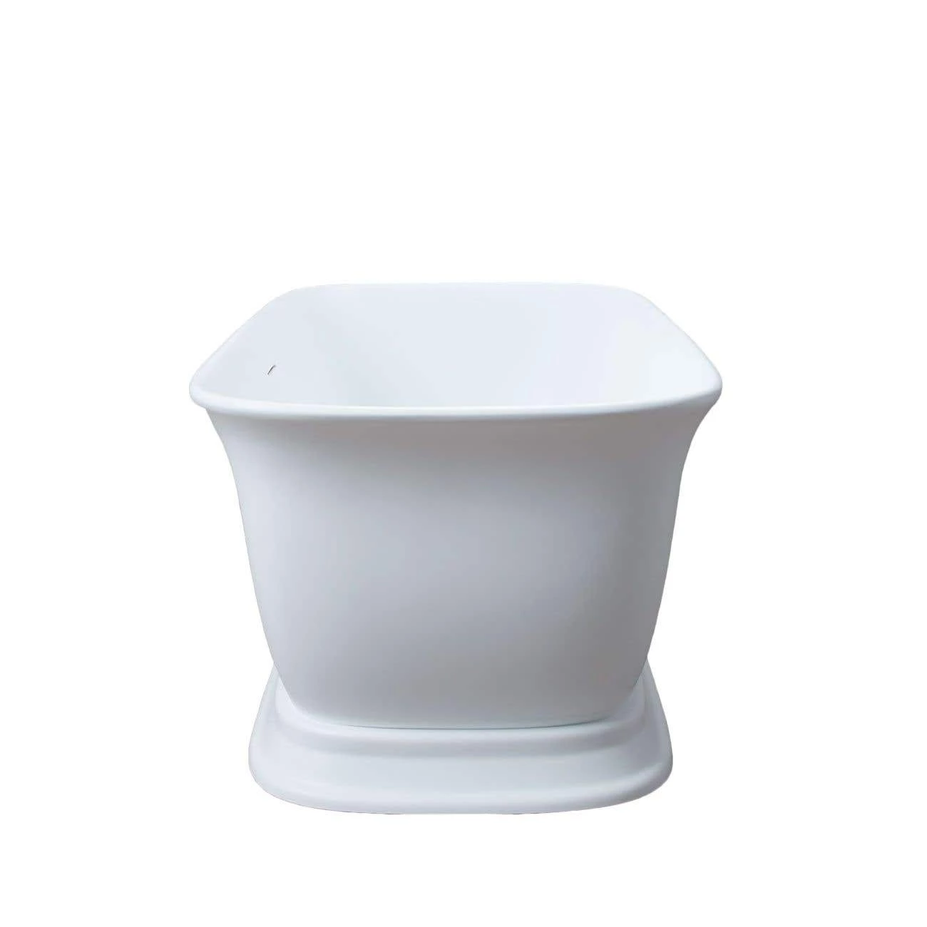 Royal Matte White Acrylic Double Ended Freestanding Tub 6 Royal Matte White Acrylic Double Ended Freestanding Tub - Image 4