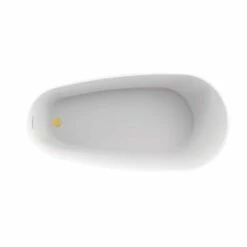 Torrance Matte White Contemporary Freestanding Tub 26 Torrance Matte White Contemporary Freestanding Tub -A&E BATH & SHOWER Shop rmd8365 59 pb top