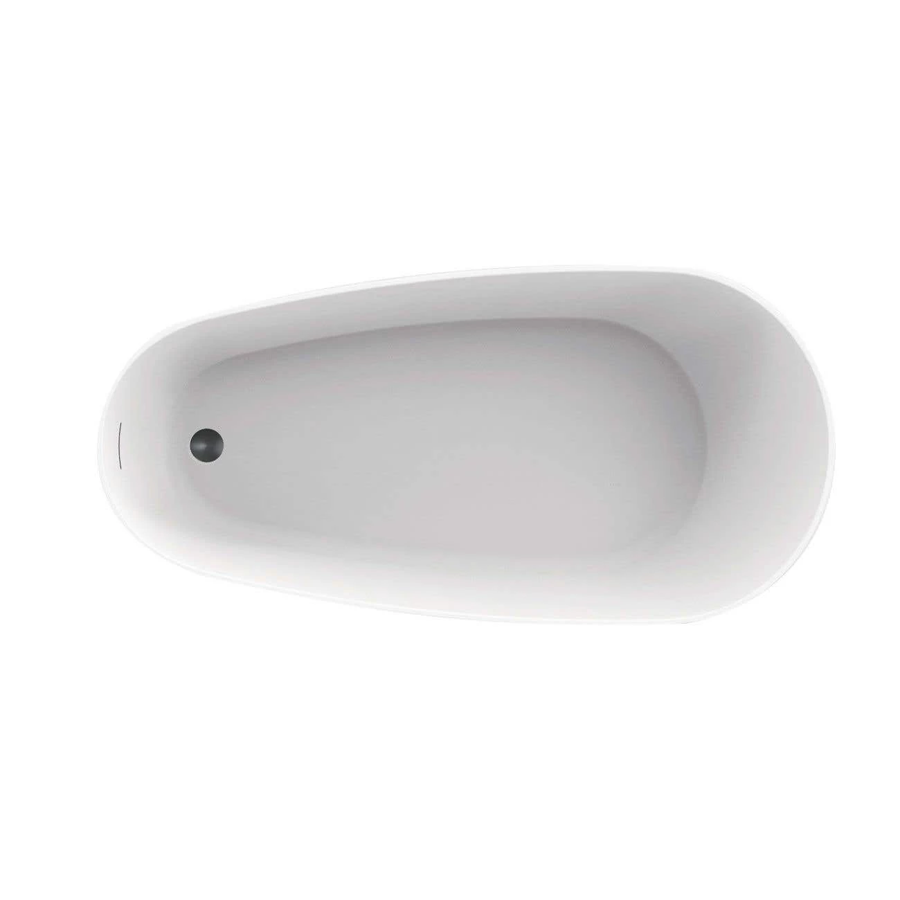 Torrance Matte White Contemporary Freestanding Tub 16 Torrance Matte White Contemporary Freestanding Tub - Image 14