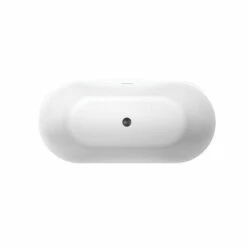 Mindy Matte White Double Ended Freestanding Tub -A&E BATH & SHOWER Shop rmd8370 59 t top