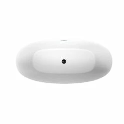 Henley Matte White Double Ended Freestanding Tub -A&E BATH & SHOWER Shop rmd8371 59 orb top