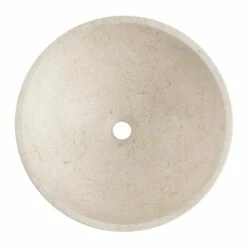 Brighton Beige Marble Vessel Bathroom Sink 7 Brighton Beige Marble Vessel Bathroom Sink -A&E BATH & SHOWER Shop rmfa 267 top white
