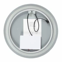Lily Lighted Round Bathroom Mirror With Anti-Fog -A&E BATH & SHOWER Shop rmfa m28 s back
