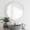 Lily Lighted Round Bathroom Mirror With Anti-Fog -A&E BATH & SHOWER Shop rmfa m28 s life front