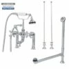 Clawfoot Tub Rim Mount Faucet Set 1 Clawfoot Tub Rim Mount Faucet Set -A&E BATH & SHOWER Shop rmfaucetset1