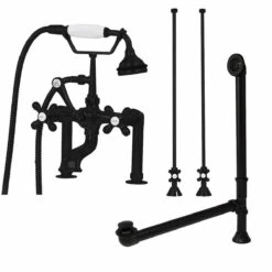 Clawfoot Tub Rim Mount Faucet Set -A&E BATH & SHOWER Shop rmfaucetset1mb