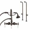 Mason Hill Collection Freestanding English Telephone Clawfoot Tub Faucet With Handshower -A&E BATH & SHOWER Shop rmh01491fs orb