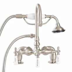 Mason Hill Collection Deck Mount High Spout Tub Faucet With Handshower 6 Mason Hill Collection Deck Mount High Spout Tub Faucet With Handshower -A&E BATH & SHOWER Shop rmh685 bn