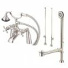 Mason Hill Collection Clawfoot Tub Rim Mount English Telephone Faucet With Handshower Complete Set -A&E BATH & SHOWER Shop rmhset4