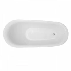 Jamison 71 Inch Acrylic Slipper Freestanding Tub - No Faucet Drillings 18 Jamison 71 Inch Acrylic Slipper Freestanding Tub - No Faucet Drillings -A&E BATH & SHOWER Shop rmj13 top