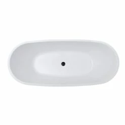 Viola 69 Inch Acrylic Double Slipper Freestanding Tub -A&E BATH & SHOWER Shop rmj6 orb top