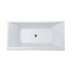 Karson 60 Inch Acrylic Double Ended Freestanding Tub -A&E BATH & SHOWER Shop rmj8 pn top
