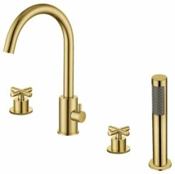 Contemporary Roman Tub Faucet With Handshower 10 Contemporary Roman Tub Faucet With Handshower -A&E BATH & SHOWER Shop rmjs28 bb