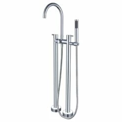 Contemporary Double Post Freestanding Tub Faucet -A&E BATH & SHOWER Shop rmjs513 cp
