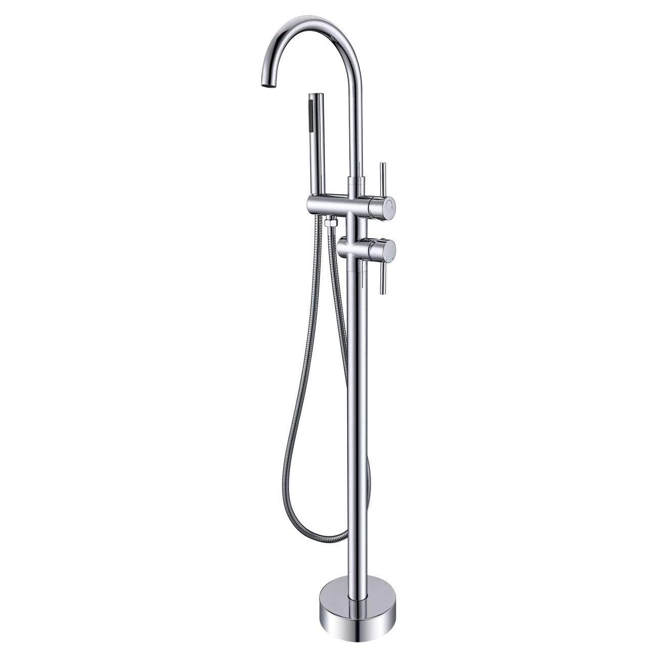 Contemporary High Flow Freestanding Tub Faucet 8 Contemporary High Flow Freestanding Tub Faucet - Image 6
