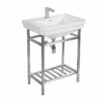 Console Lavatory Sink With Square Sink