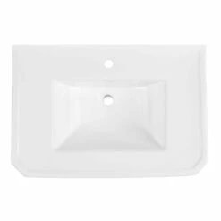 Oxford 32 Inch Console Bathroom Sink -A&E BATH & SHOWER Shop rmm062 1 top