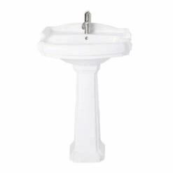 Volare 23 Inch Pedestal Sink -A&E BATH & SHOWER Shop rmm068 1 front