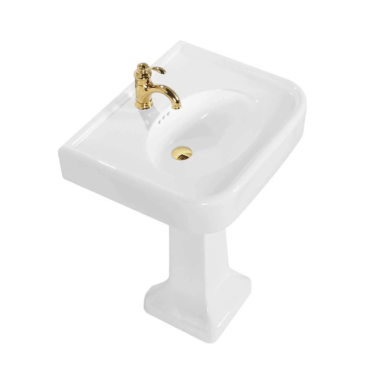 26 Inch Pedestal Bathroom Sink 5 26 Inch Pedestal Bathroom Sink - Image 3