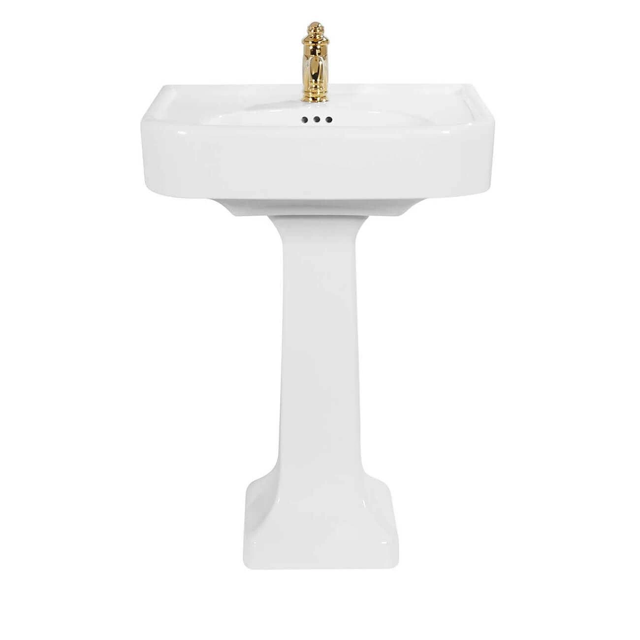 26 Inch Pedestal Bathroom Sink 4 26 Inch Pedestal Bathroom Sink - Image 2