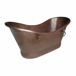 Colliers Copper Double Slipper Bathtub With Rings -A&E BATH & SHOWER Shop rmmx72ds ac ring angle