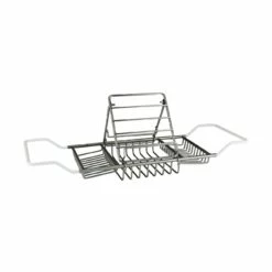 Adjustable Tub Caddy With Reading Rack -A&E BATH & SHOWER Shop rmnss204 bn 1880