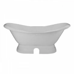 Mimi Cast Iron Double Slipper Pedestal Tub - No Faucet Drillings 10 Mimi Cast Iron Double Slipper Pedestal Tub - No Faucet Drillings -A&E BATH & SHOWER Shop rmped back