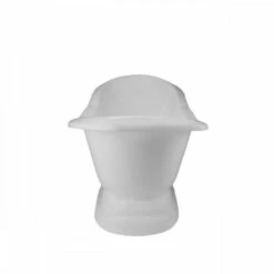 Mimi Cast Iron Double Slipper Pedestal Tub - No Faucet Drillings 9 Mimi Cast Iron Double Slipper Pedestal Tub - No Faucet Drillings -A&E BATH & SHOWER Shop rmped side