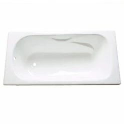 Bellini Cast Iron Drop-In Tub - No Faucet Drillings