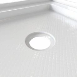 Mia 67 Inch Acrylic Double Ended Freestanding Tub And Shower Package -A&E BATH & SHOWER Shop rmshk33w c base drain