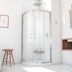 Mia 67 Inch Acrylic Double Ended Freestanding Tub And Shower Package -A&E BATH & SHOWER Shop rmshk33w c life