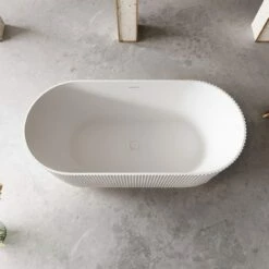 Vertical Acrylic Fluted Freestanding Tub 7 Vertical Acrylic Fluted Freestanding Tub -A&E BATH & SHOWER Shop rmtw 7681 59 life top