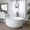 Aimi 53 Inch Acrylic Japanese Soaking Tub 1 Aimi 53 Inch Acrylic Japanese Soaking Tub -A&E BATH & SHOWER Shop rmtw19 life