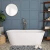 Lyla 65 Inch Resin Double Ended Matte Tub -A&E BATH & SHOWER Shop rmtw61 life