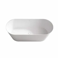 Lyla 65 Inch Resin Double Ended Matte Tub -A&E BATH & SHOWER Shop rmtw61 top