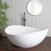 Aini 59 Inch Freestanding Acrylic Japanese Soaking Tub -A&E BATH & SHOWER Shop rmtw66 s life