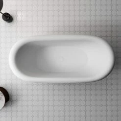 Franklin 67 Inch Freestanding Slipper Acrylic Tub 7 Franklin 67 Inch Freestanding Slipper Acrylic Tub -A&E BATH & SHOWER Shop rmtw7992 67 life top