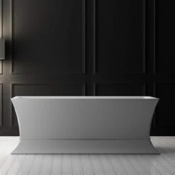 Clyde 67 Inch Pedestal Freestanding Acrylic Tub