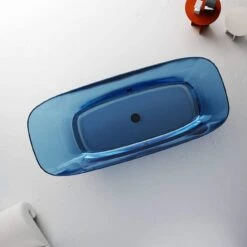 55 Inch Transparent Freestanding Solid Surface Tub -A&E BATH & SHOWER Shop rmtw8508 top agsuqfdqjkltijnq