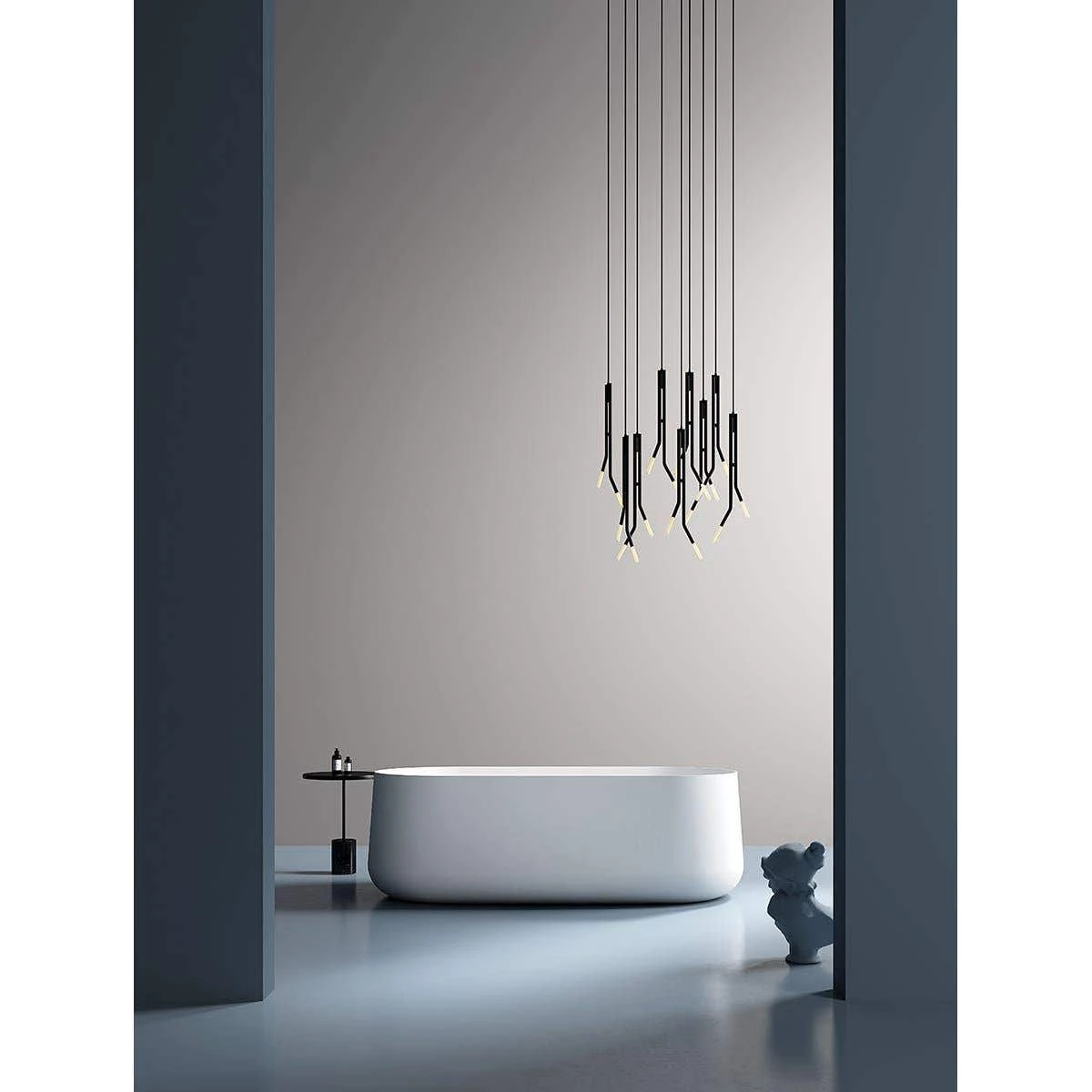 Nora 61 Inch Acrylic Double Ended Freestanding Tub 4 Nora 61 Inch Acrylic Double Ended Freestanding Tub - Image 2