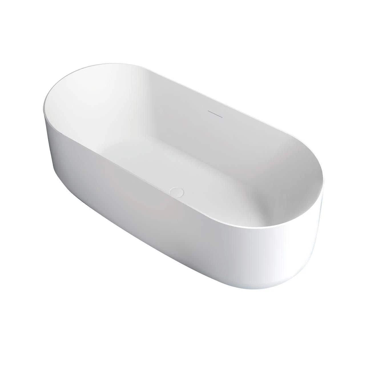 Nora 61 Inch Acrylic Double Ended Freestanding Tub 7 Nora 61 Inch Acrylic Double Ended Freestanding Tub - Image 5