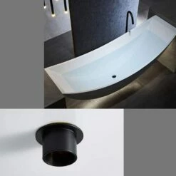 Vina 82 Inch Acrylic Floating Hammock Tub -A&E BATH & SHOWER Shop rmtw98 drop drain