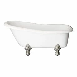 Ambassador Acrylic Slipper Clawfoot Tub - Rim Faucet Drillings 19 Ambassador Acrylic Slipper Clawfoot Tub - Rim Faucet Drillings -A&E BATH & SHOWER Shop rs501 n 1 3