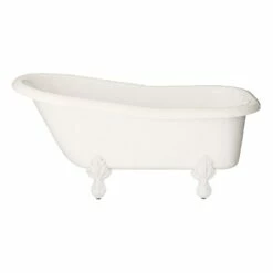 Ambassador Acrylic Slipper Clawfoot Tub - Rim Faucet Drillings 21 Ambassador Acrylic Slipper Clawfoot Tub - Rim Faucet Drillings -A&E BATH & SHOWER Shop rs503 p 4