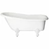 Ambassador Acrylic Slipper Clawfoot Tub - No Faucet Drillings -A&E BATH & SHOWER Shop rs551 p 3