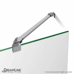 DreamLine Aqua Ultra 48 Inch W X 58 Inch H Frameless Hinged Tub Door 19 DreamLine Aqua Ultra 48 Inch W X 58 Inch H Frameless Hinged Tub Door -A&E BATH & SHOWER Shop shdr aqua ultra glass support bar 04