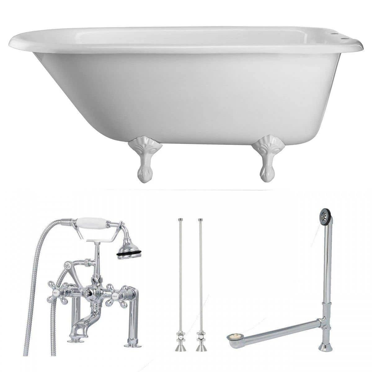 Heritage Cast Iron Classic Clawfoot Tub Package 8 Heritage Cast Iron Classic Clawfoot Tub Package - Image 6