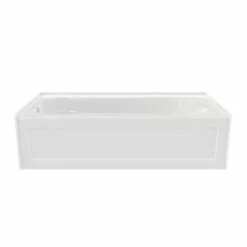 Vecelli 72 Inch Acrylic Alcove Bathtub - White -A&E BATH & SHOWER Shop vecelli tub shot01 t6qlsnzjntonawsi