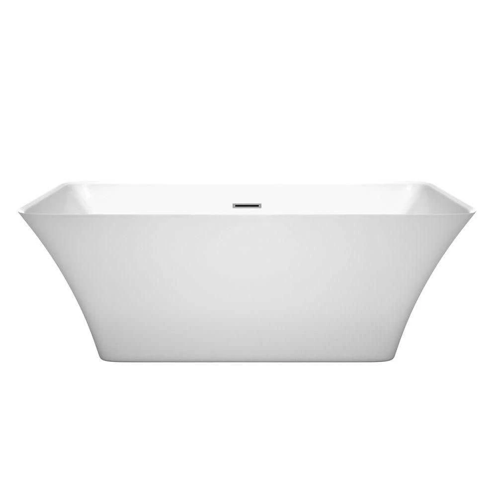 Tiffany Acrylic Double Ended Freestanding Bathtub - No Faucet Drillings 4 Tiffany Acrylic Double Ended Freestanding Bathtub - No Faucet Drillings - Image 2