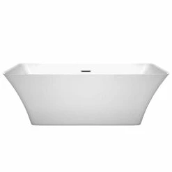 Tiffany Acrylic Double Ended Freestanding Bathtub - No Faucet Drillings 9 Tiffany Acrylic Double Ended Freestanding Bathtub - No Faucet Drillings -A&E BATH & SHOWER Shop wcbtk150467
